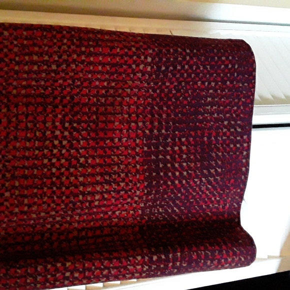 NWT Lord & Taylor Red Houndstooth Patterned Knit Dress Size 10 - Picture 6 of 7